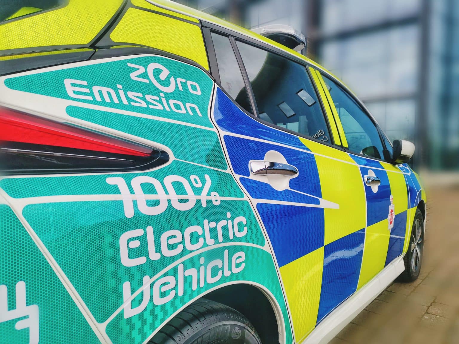 Largest fullyelectric police fleet in UK charged up by Gloucestershire