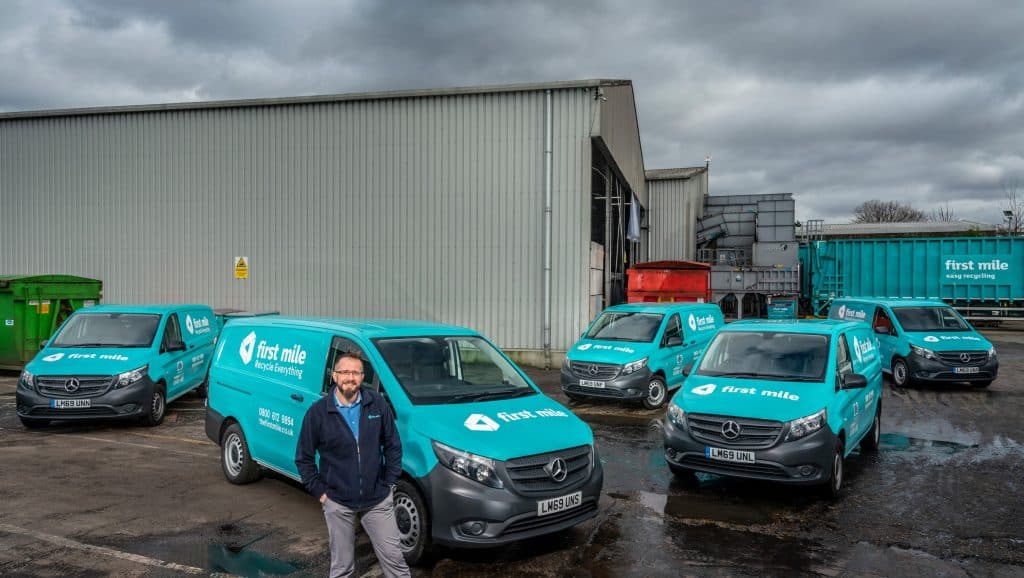First Mile charges ahead with five zero-emission Mercedes-Benz eVito vans -  Essential Fleet Operator
