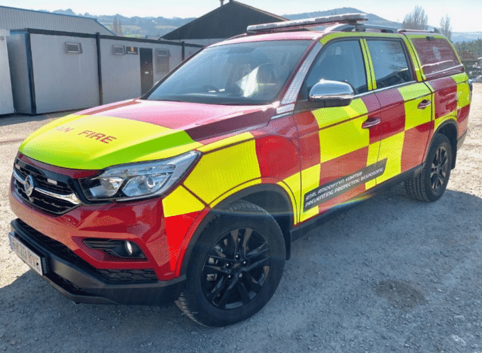 SsangYong Motors UK is delighted to confirm its partnership with North Wales Fire and Rescue Service and the supply of three award-winning SsangYong Musso pick-up trucks.