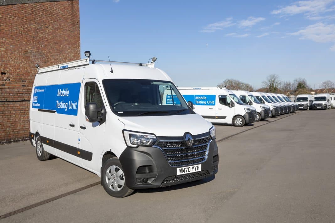 New vehicles enable DHSC to double its existing fleet of mobile testing ...