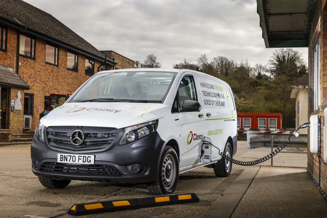 Clancy charges towards electrification with zero-emission Mercedes-Benz ...