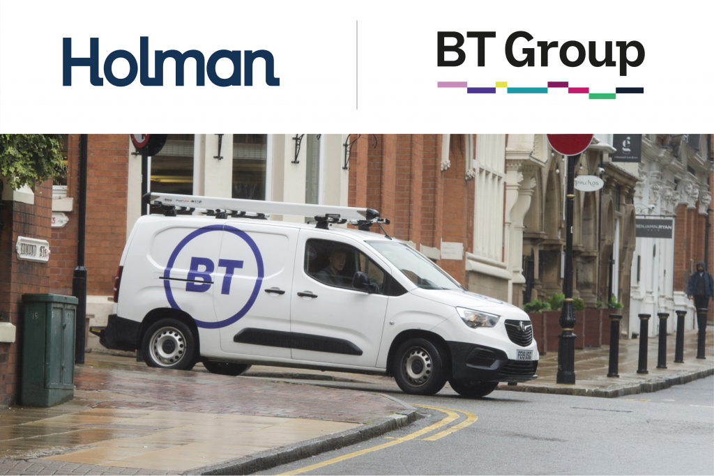 Holman and BT Group sign one of the biggest fleet management deals in