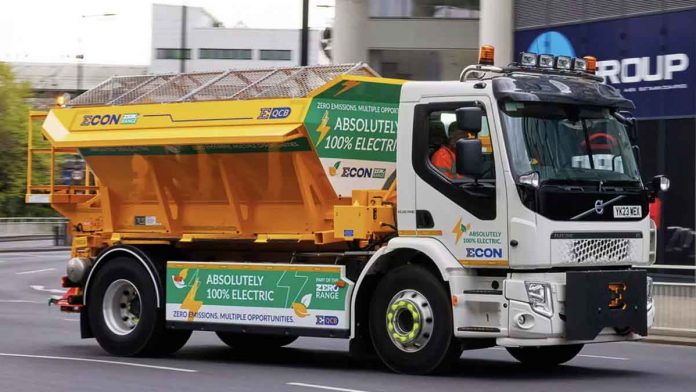 Econ on a charge with new multi-role electric gritter