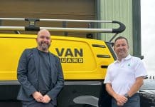 Pictured: (L to R) Emlyn Harris, CEO of Van Guard Accessories Ltd, and Nick Smith, CEO of the Bott Group’s UK subsidiary, Bott Ltd