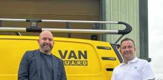 Pictured: (L to R) Emlyn Harris, CEO of Van Guard Accessories Ltd, and Nick Smith, CEO of the Bott Group’s UK subsidiary, Bott Ltd