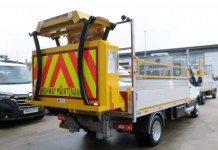 Blakedale Traffic Management Vehicle with Crash Cushion