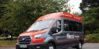 Denbighshire Expands Electric Fleet with New Accessible Minibus New Electric Minibus powers Prestatyn Fflecsi