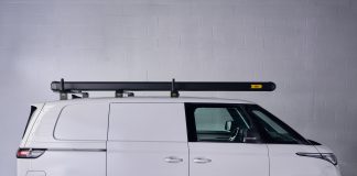 Van Guard expands product range with new black-finish roof bars, roof racks and pipe carriers VG Black Maxi Pipe Carrier